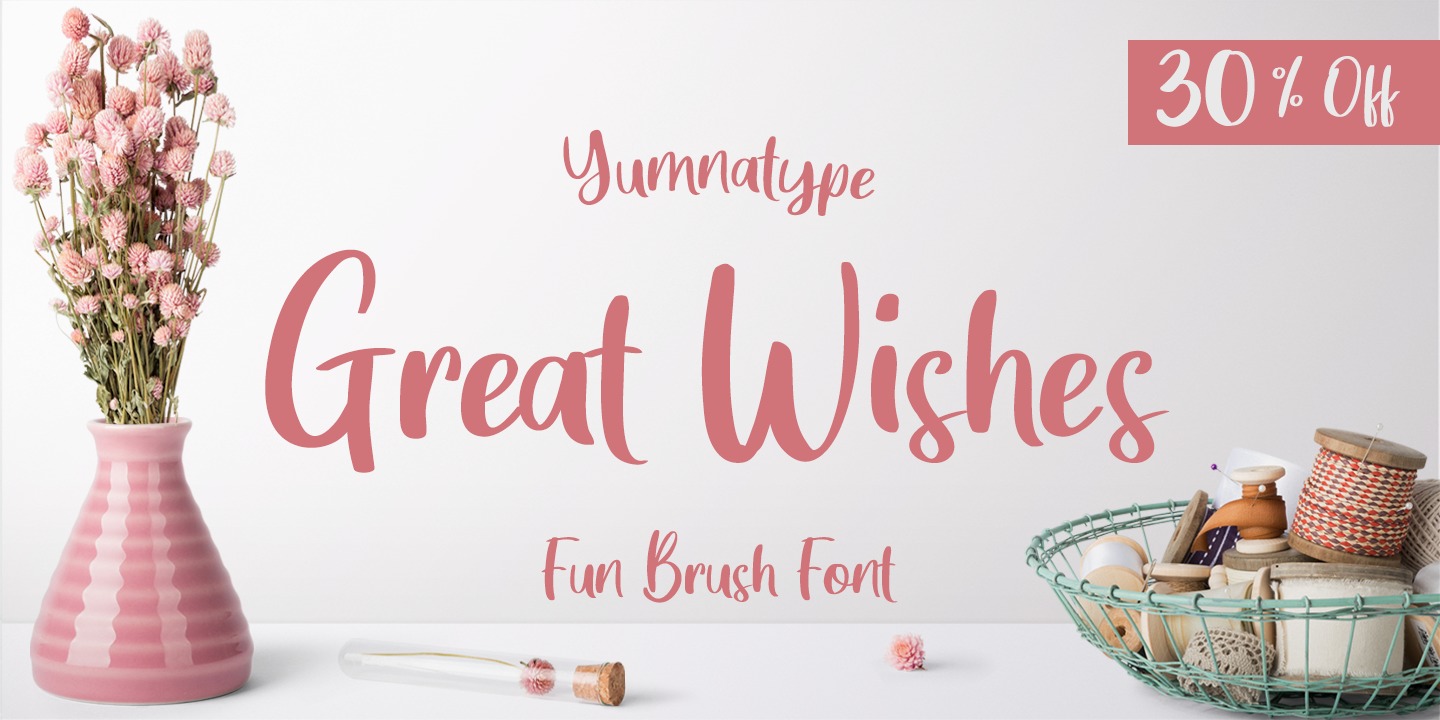 Great Wishes Regular Font preview